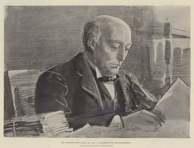 Mr William Court Gully, QC, MP, a Candidate for the Speakership by Robert Ponsonby Staples